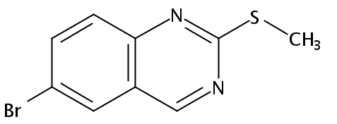 6-Bromo-2-(methylthio)quinazoline