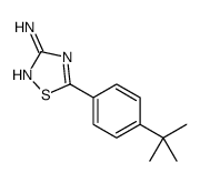 5-(4-tert-butylphenyl)-1,2,4-thiadiazol-3-amine