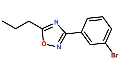 3-(3-溴苯基)-5-丙基-1,2,4-噁二唑