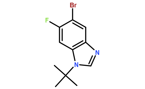 5-溴-1-叔丁基 6-氟苯并咪唑