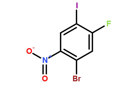 1-溴-5-氟-4-碘-2-硝基苯