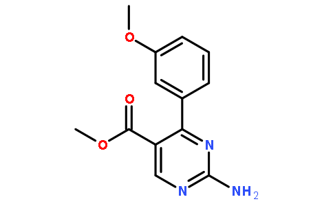 2-氨基-4-(3-甲氧基苯基)嘧啶-5-羧酸甲酯