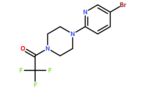 2-(4-三氟乙酰基哌嗪)-5-溴吡啶