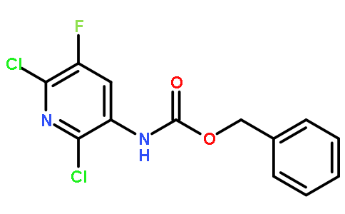 3-Cbz-氨基-2,6-二氯-5-氟吡啶