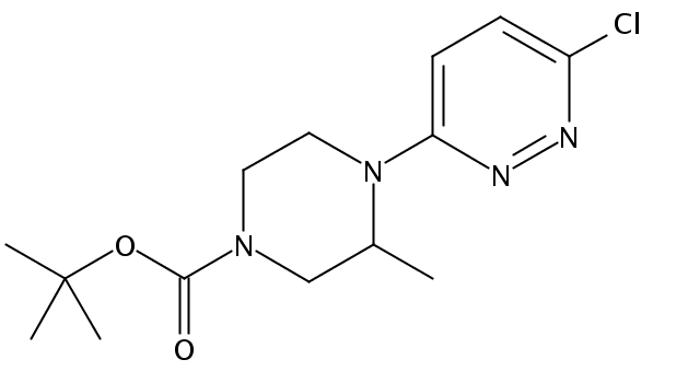 tert-Butyl 4-(6-chloropyridazin-3-yl)-3-methylpiperazine-1-carboxylate