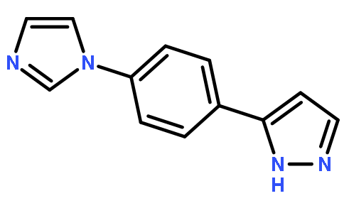 5-[4-(1H-Imidazol-1-yl)phenyl]-1H-pyrazole