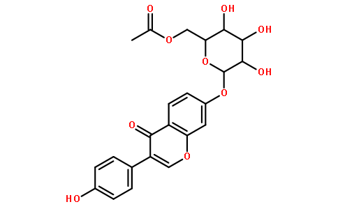 6-O-乙酰黄豆苷