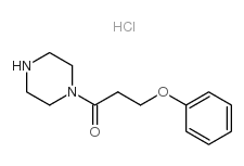 3-PHENOXY-1-PIPERAZIN-1-YL-PROPAN-1-ONE X HCL