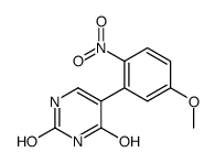 5-(5-甲氧基-2-硝基-苯基)-1H-嘧啶-2,4-二酮