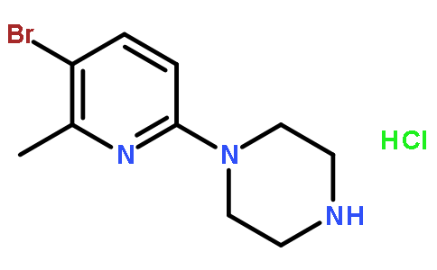 3-溴-6-哌嗪甲基吡啶盐酸盐