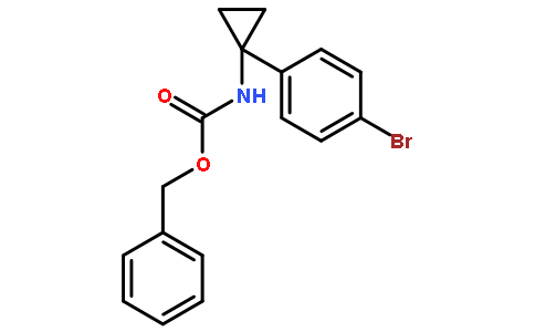 1-(4-溴苯基)环丙基氨基甲酸苄酯