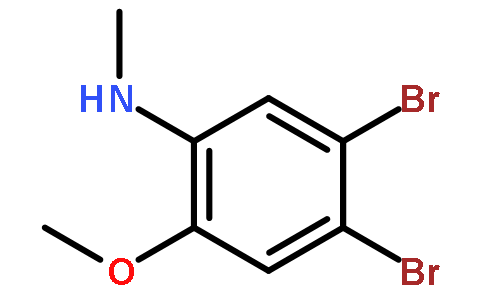 N-甲基-4,5-二溴-2-甲氧基苯胺