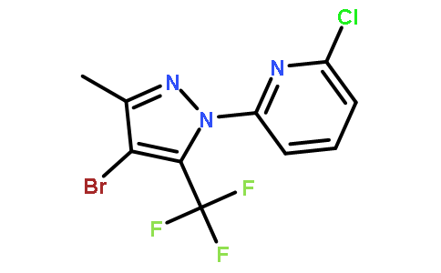 2-(4-溴-3-甲基-5-(三氟甲基)吡唑-1-基)-6-氯吡啶