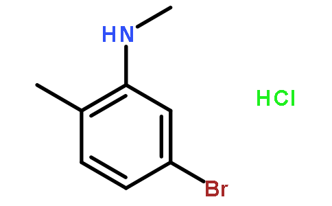 5-溴-N,2-二甲基苯胺盐酸盐