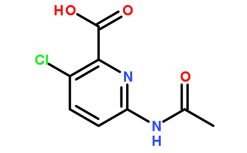 6-乙酰氨基-3-氯甲酸吡啶