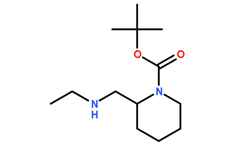 2-乙基氨基甲基-哌啶-1-羧酸叔丁酯