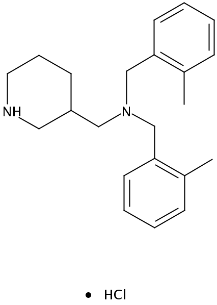 N,N-Bis(2-methylbenzyl)-1-(piperidin-3-yl)methanamine hydrochloride