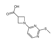 1-(2-(Methylthio)pyrimidin-4-yl)azetidine-3-carboxylic acid