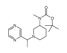 tert-Butyl methyl(1-(1-(pyrazin-2-yl)ethyl)piperidin-3-yl)carbamate