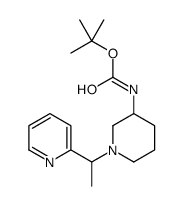tert-Butyl (1-(1-(pyridin-2-yl)ethyl)piperidin-3-yl)carbamate