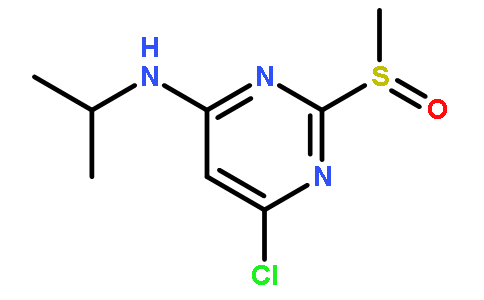 (6-氯-2-m乙烷亚磺酰基-嘧啶-4-基)-异丙基-胺
