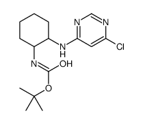 tert-Butyl (2-((6-chloropyrimidin-4-yl)amino)cyclohexyl)carbamate