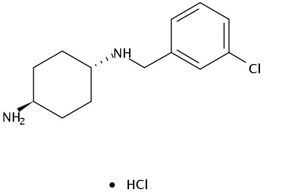 trans-N1-(3-Chlorobenzyl)cyclohexane-1,4-diamine hydrochloride