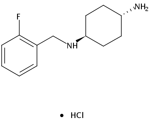 (1r,4r)-N1-(2-Fluorobenzyl)cyclohexane-1,4-diamine hydrochloride
