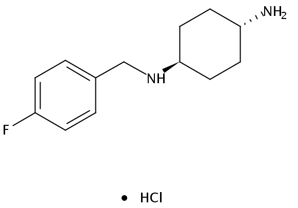 (1r,4r)-N1-(4-Fluorobenzyl)cyclohexane-1,4-diamine hydrochloride