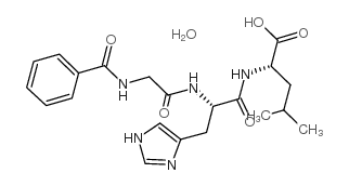 N-马尿酰-L-组氨酰-L-亮氨酸 水合物