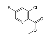 methyl 3-chloro-5-fluoropyridine-2-carboxylate