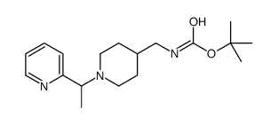 tert-Butyl ((1-(1-(pyridin-2-yl)ethyl)piperidin-4-yl)methyl)carbamate