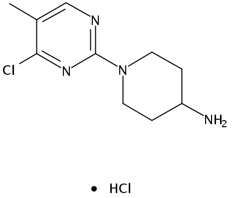 1-(4-Chloro-5-methylpyrimidin-2-yl)piperidin-4-amine hydrochloride