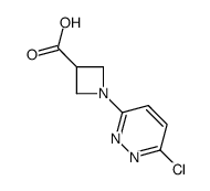 1-(6-Chloropyridazin-3-yl)azetidine-3-carboxylic acid