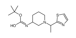 tert-Butyl (1-(1-(thiazol-2-yl)ethyl)piperidin-3-yl)carbamate