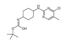 tert-Butyl (4-((4-chloro-5-methylpyrimidin-2-yl)amino)cyclohexyl)carbamate