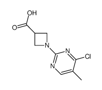 1-(4-Chloro-5-methylpyrimidin-2-yl)azetidine-3-carboxylic acid