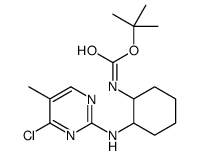 tert-Butyl (2-((4-chloro-5-methylpyrimidin-2-yl)amino)cyclohexyl)carbamate