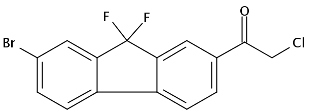 1-(7-溴-9,9-二氟-9H-芴-2-基)-2-氯乙酮