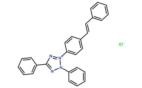 2,5-二苯基-3-(4-苯乙烯基苯基)氯化四唑