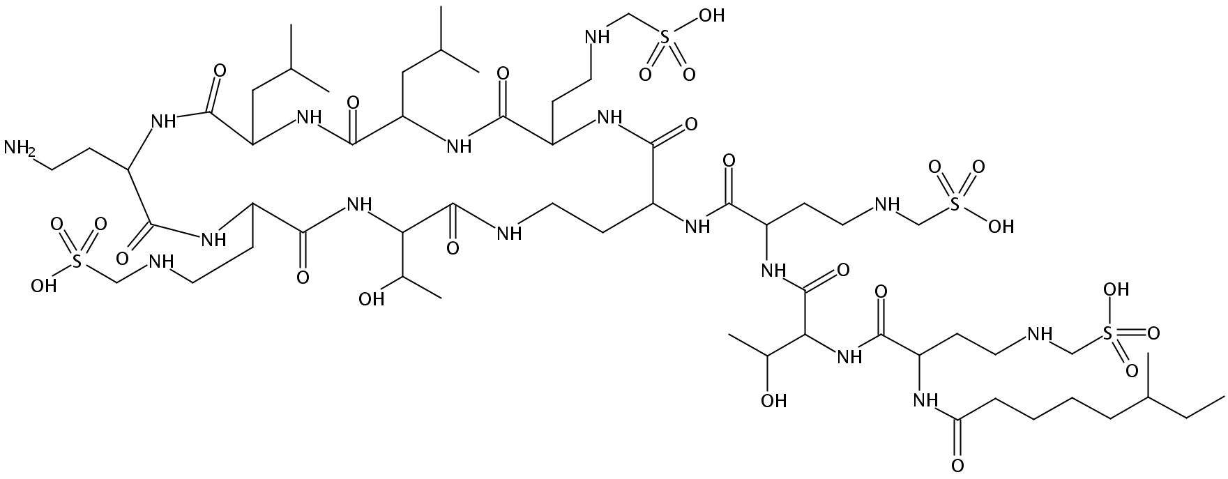 多粘菌素E甲磺酸钠