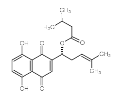 异戊酰紫草素