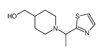 (1-(1-(Thiazol-2-yl)ethyl)piperidin-4-yl)methanol