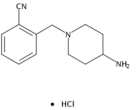 2-[(4-aminopiperidin-1-yl)methyl]benzonitrile
