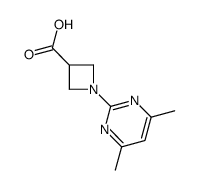 1-(4,6-Dimethylpyrimidin-2-yl)azetidine-3-carboxylic acid