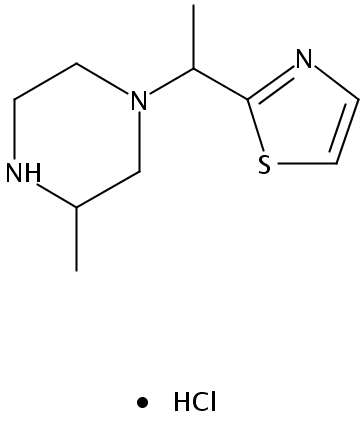 2-(1-(3-Methylpiperazin-1-yl)ethyl)thiazole hydrochloride