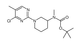 tert-Butyl (1-(4-chloro-5-methylpyrimidin-2-yl)piperidin-3-yl)(methyl)carbamate