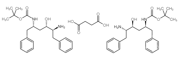 (2S,3S,5S)-5-叔丁氧基甲酰氨基-2-氨基-3-羟基-1,6-二苯基己烷琥珀酸盐