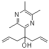 3,5,6-三甲基-alpha,alpha-二(2-丙烯-1-基)-2-吡嗪甲醇