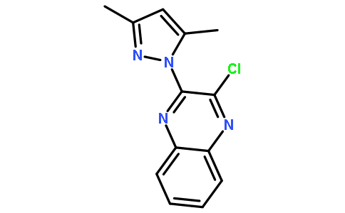 2-氯-3-(3,5-二甲基-1H-吡唑-1-基)喹噁啉